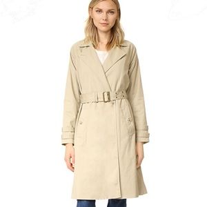 Frame Atelier classic trench coat in Camel size S